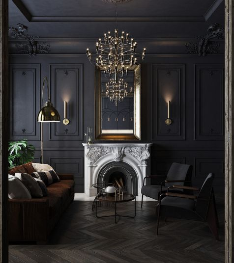gothic revival interior
