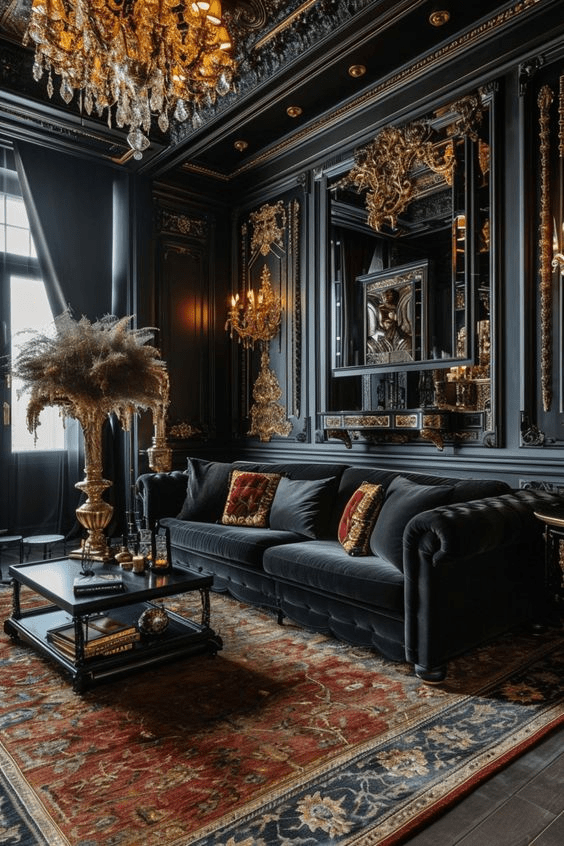 victorian gothic interior style