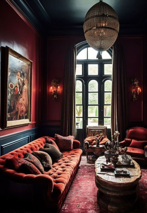 gothic house interior design
