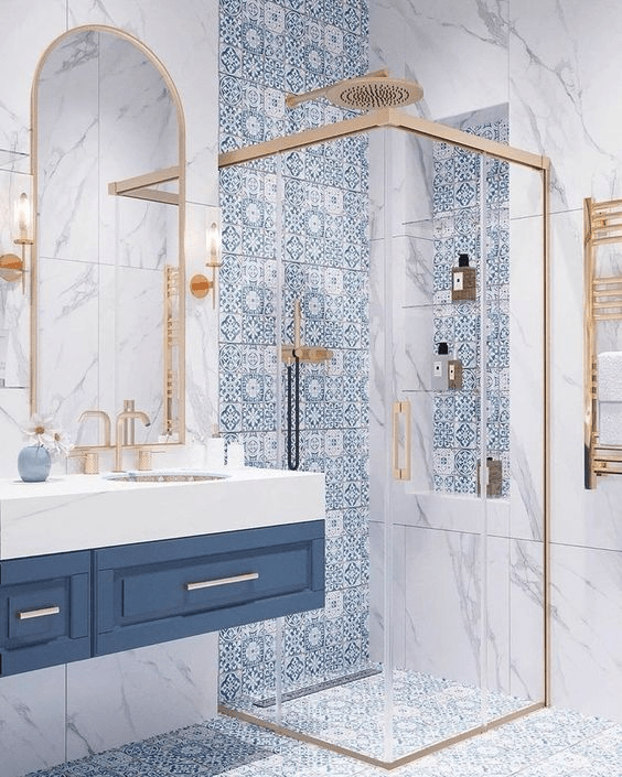Mediterranean Bathroom design