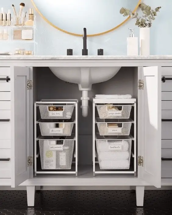 17 Under Sink Storage Ideas That will Keep Your Space Tidy 13 Under Sink Organizers