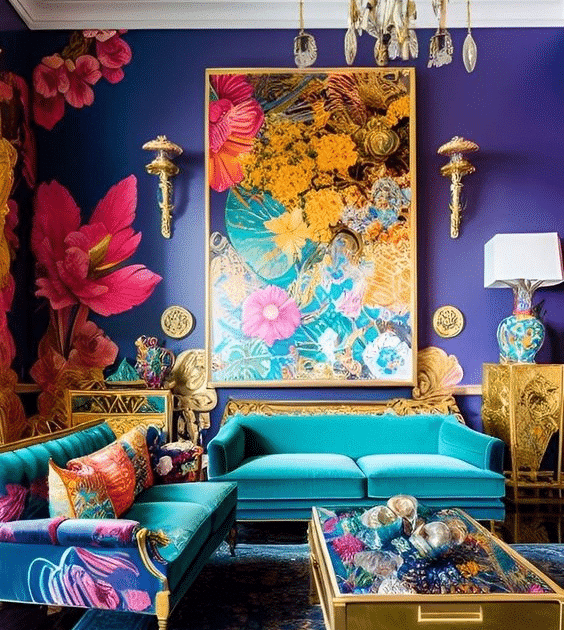 maximalist room decor
