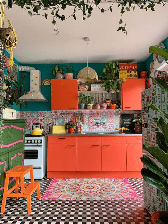Maximalist Decor Kitchen 