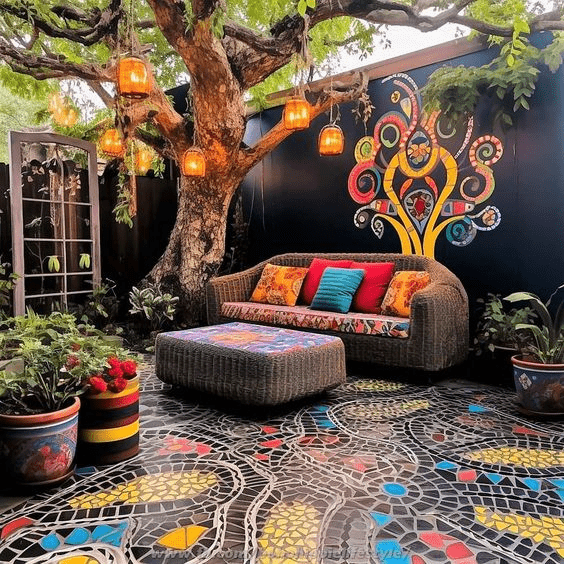 maximalist decor style
