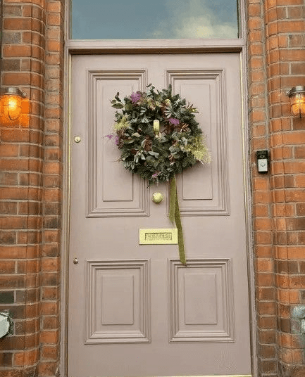 front door color for brick house
