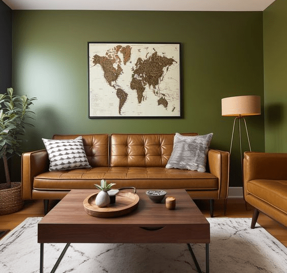 olive green match with what color
