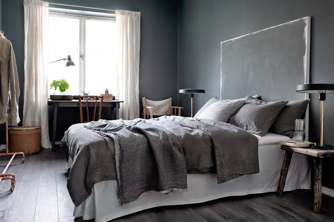 Dark Gray Bedroom