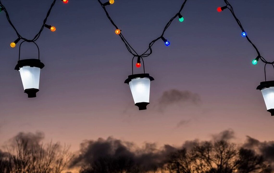 colored porch lights meaning
