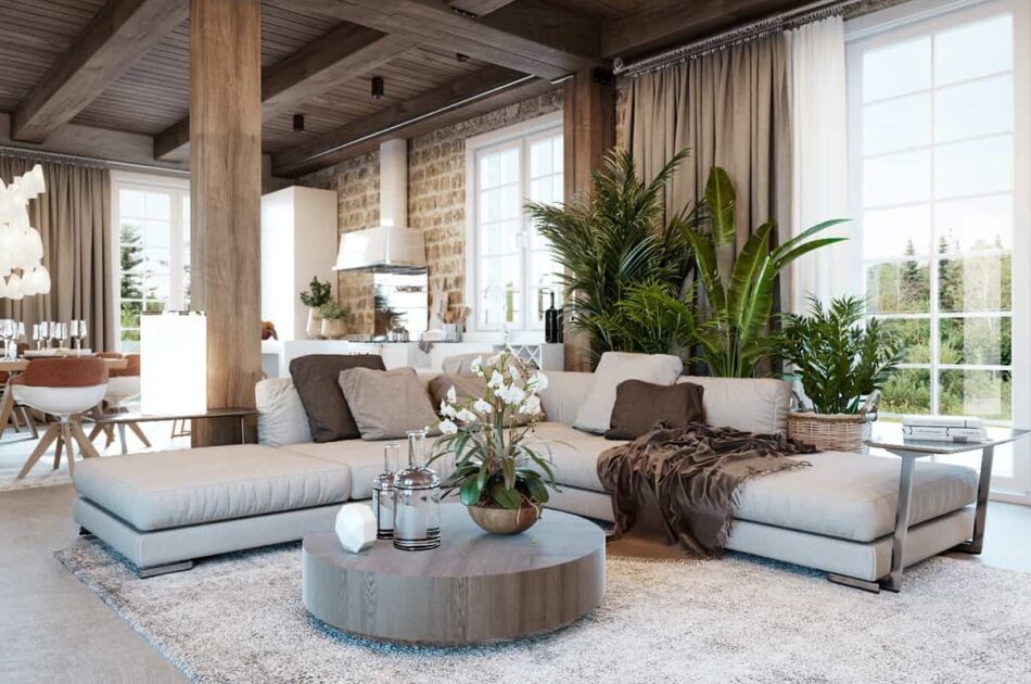 Wooden House Interior