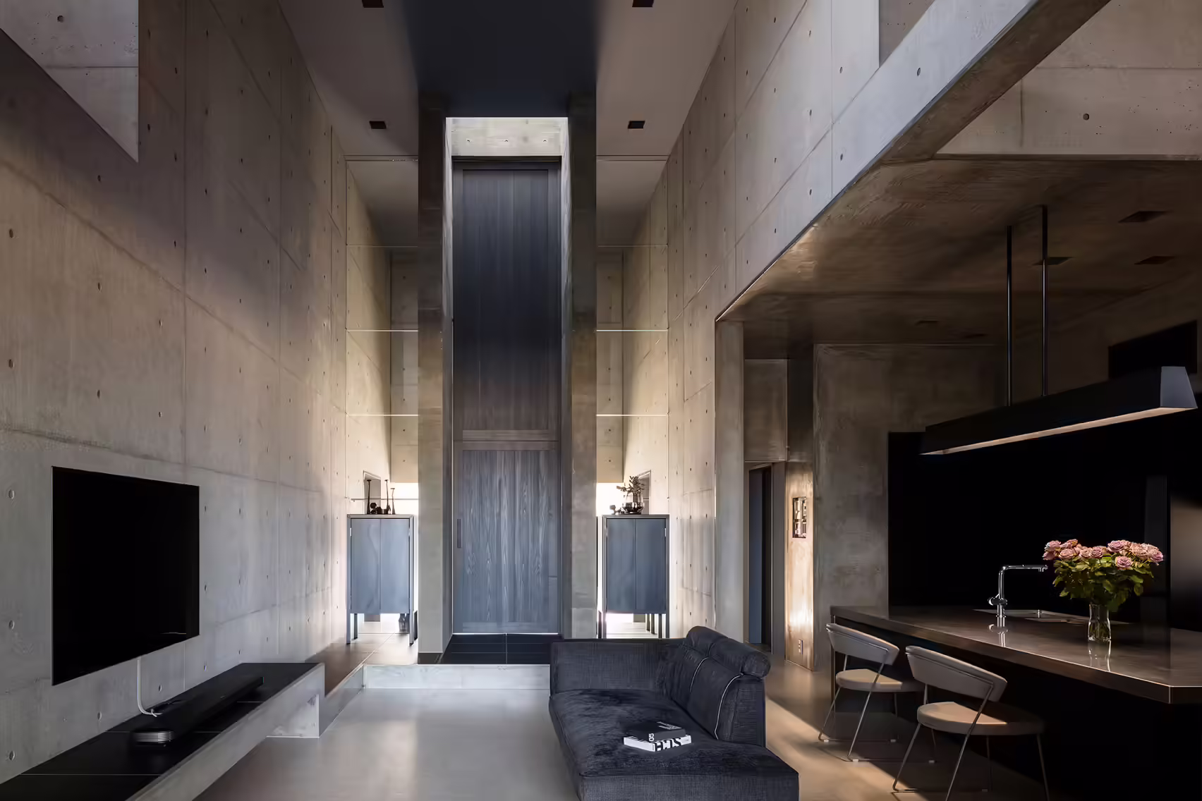 Modern Brutalist Interior Design