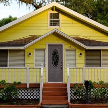 front door color for yellow house

