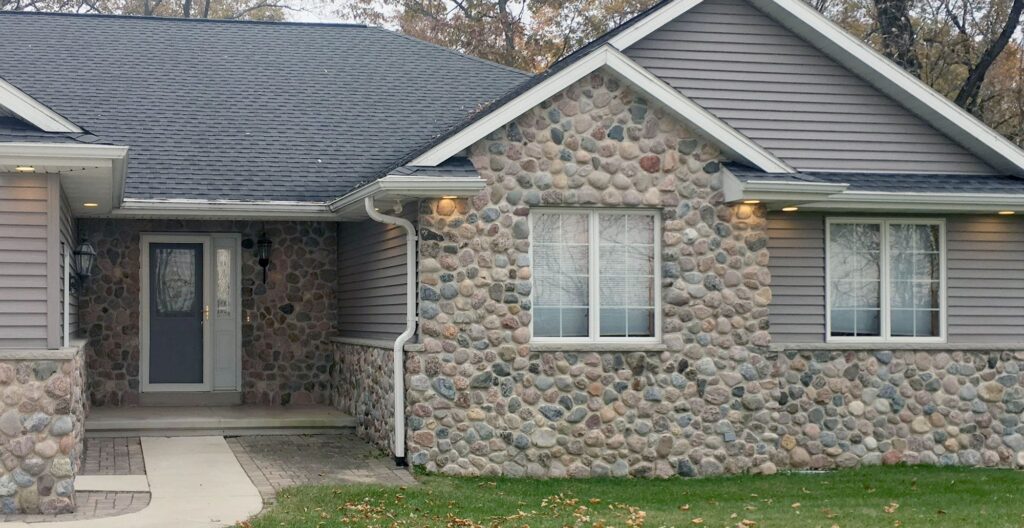 Granite Stone facade|
Stone Veneer