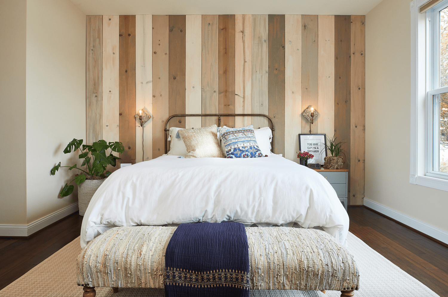 Wood Accent Wall| Rustic Wood Wall