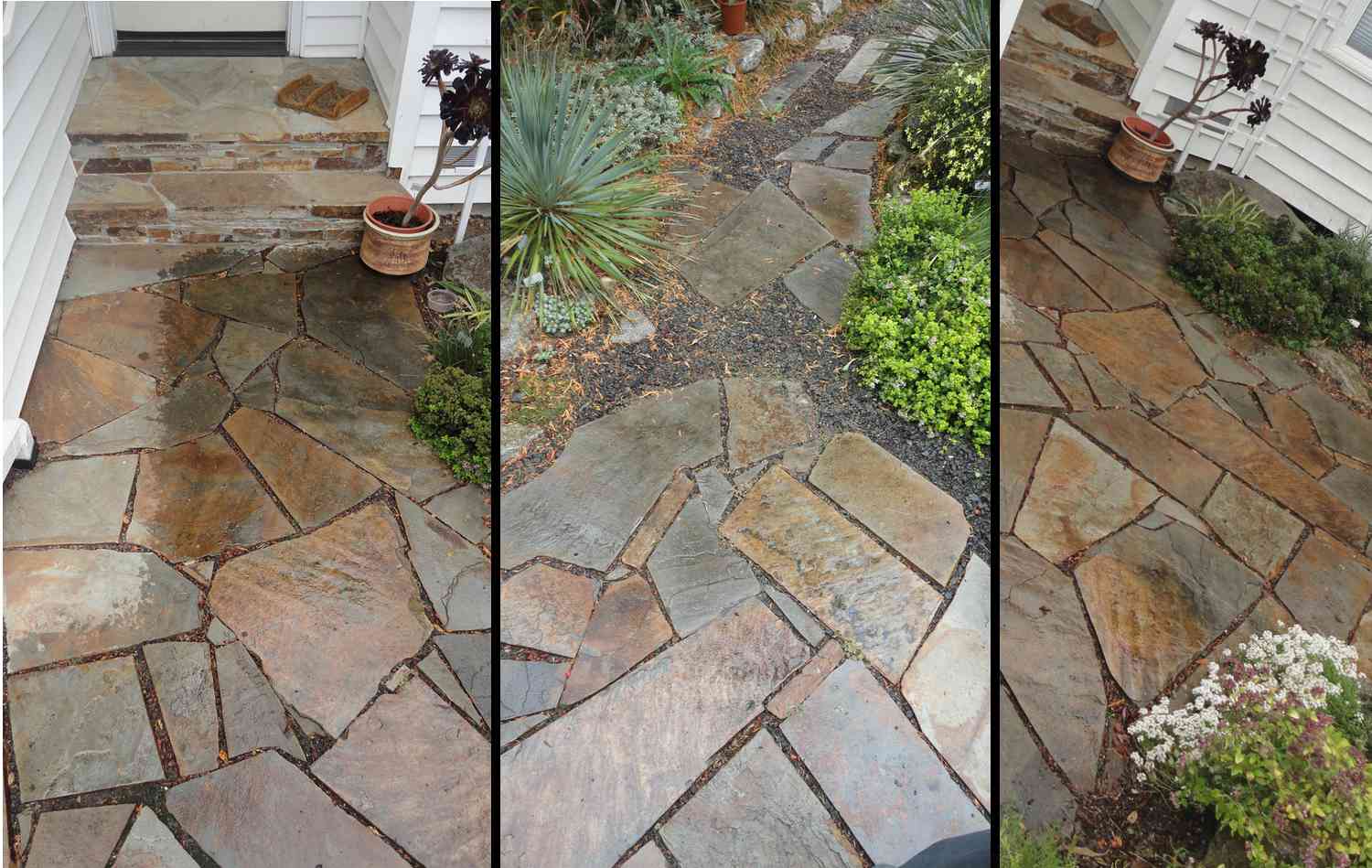 Slate Flagstones|
Flagstone Patio