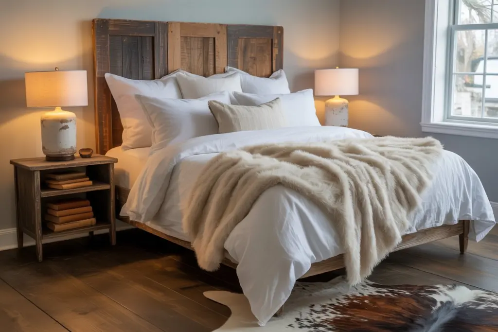 Barn Door Headboard