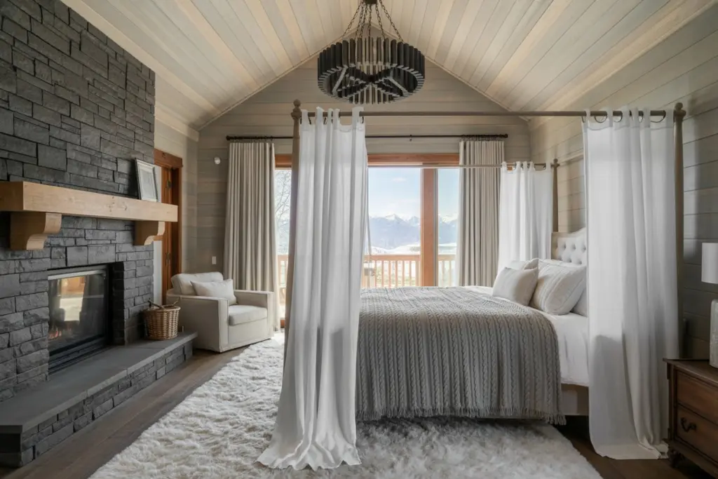 Scandinavian Style Interior Design|
Rustic Style Bedroom