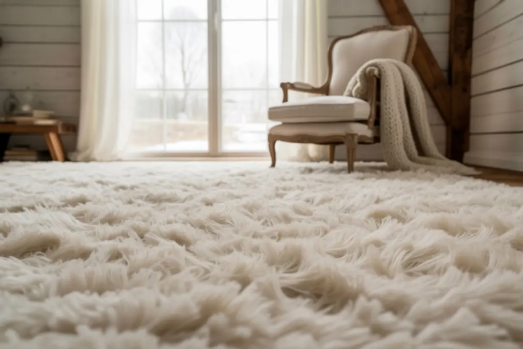 plush pile carpets