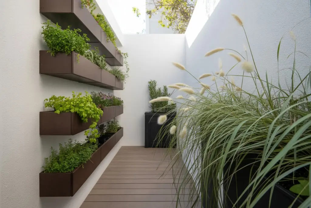 ideas for narrow side yard
