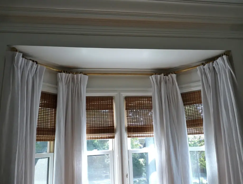 Curtain Rod Bay Window