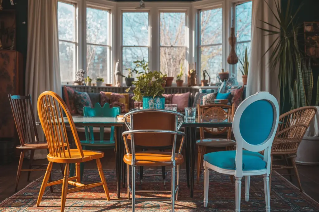 dining room with bay window ideas