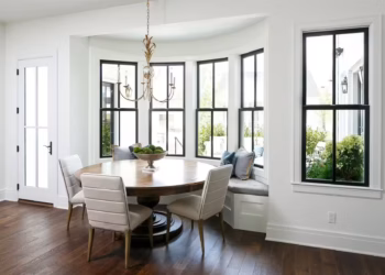 Dining Room Bay Windows