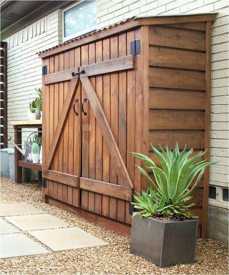 Simple Wooden Shed