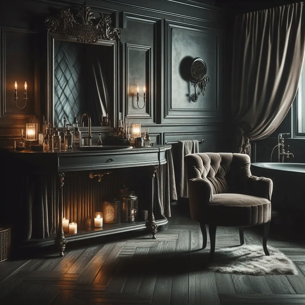 dark moody bathroom ideas
