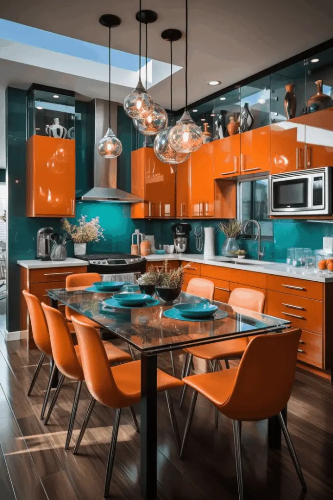What Goes with Orange Colour: 20+ Combinations You’ll Love 3 Colorful Kitchen|What Goes with Orange Colour