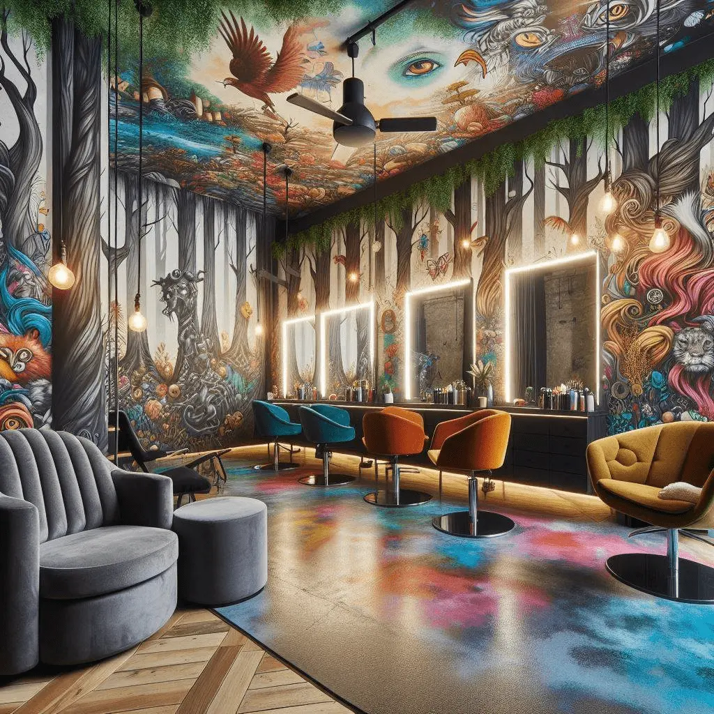 best hair salon interior design
