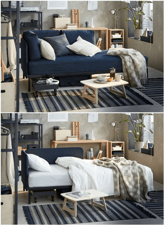 interior for studio apartment
