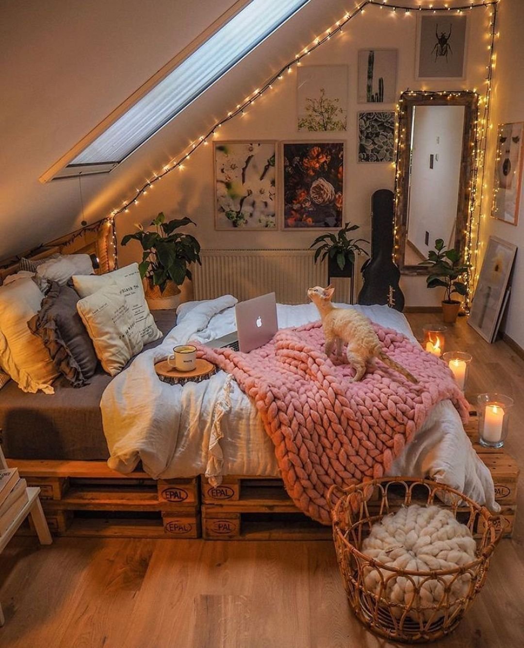 cozy bed night
