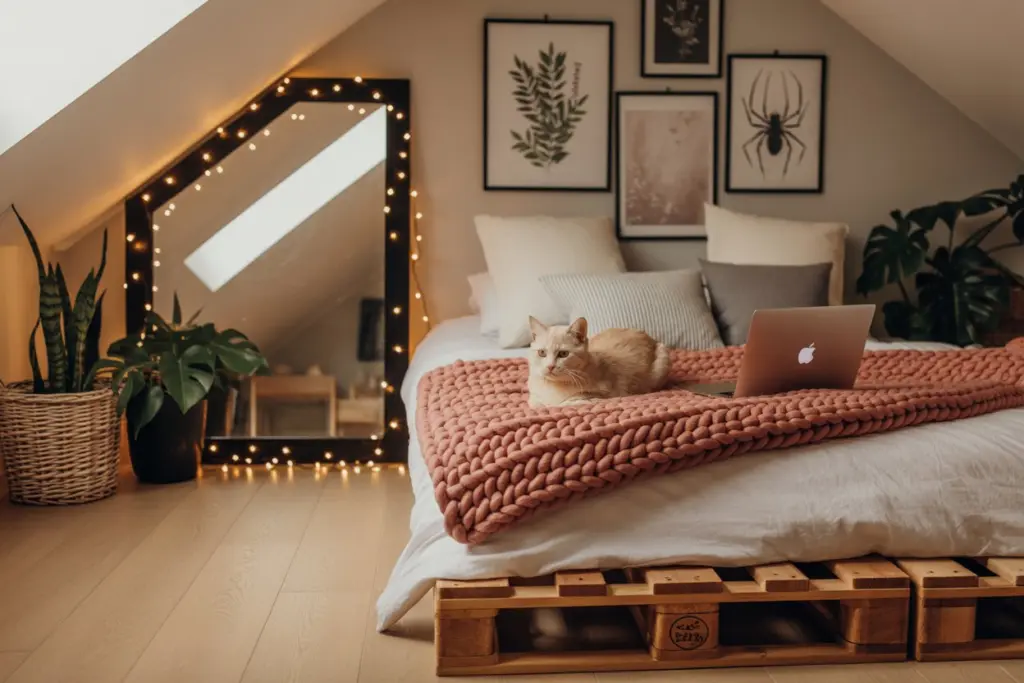 cozy bed night