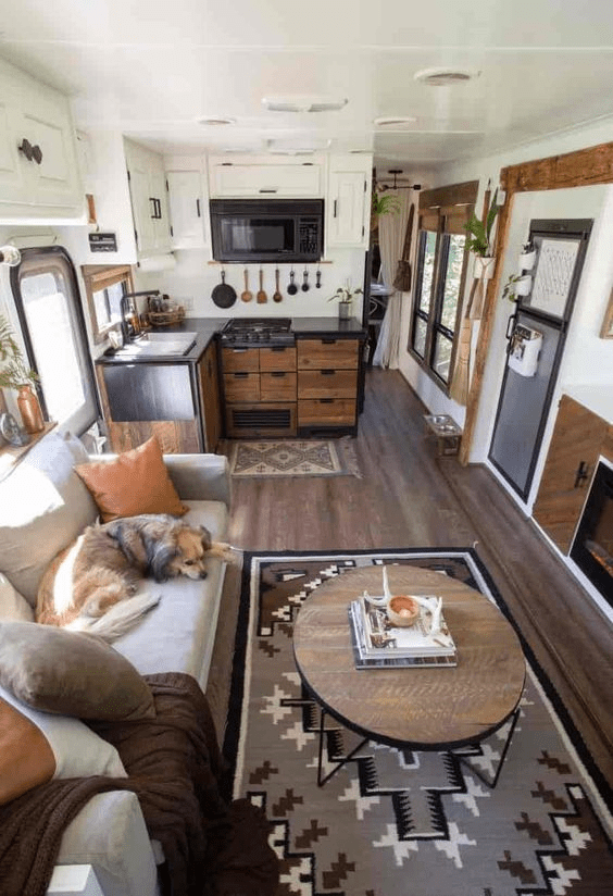 Motorhome inside
