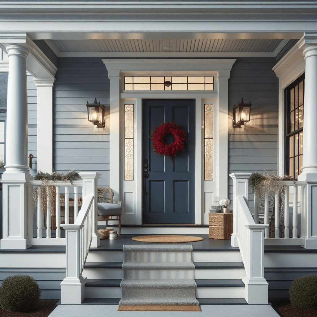colorful front porch ideas
