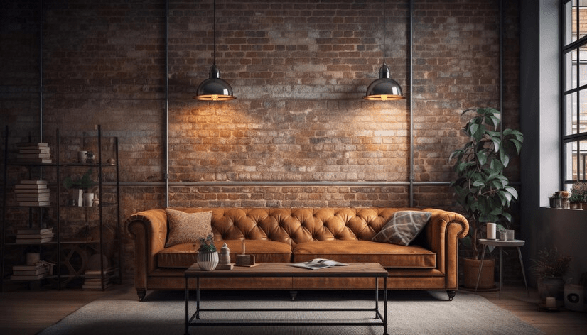 Industrial furniture style 