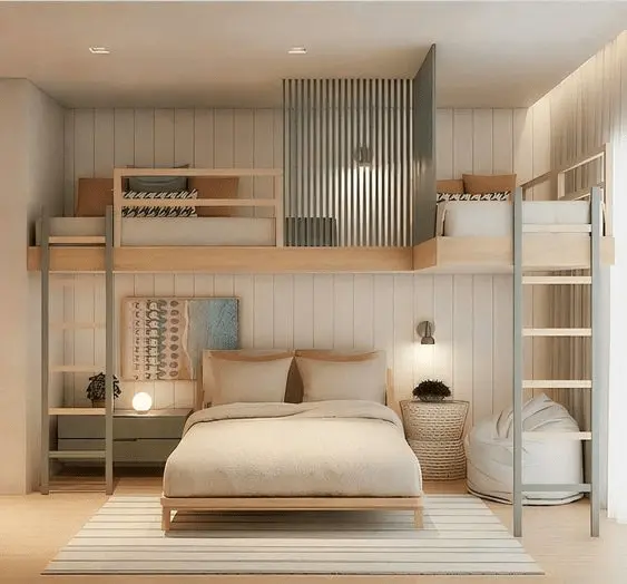 Three Kids in One Bedroom