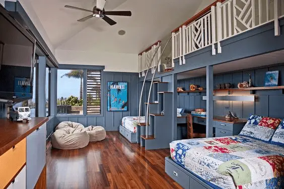 3 Brothers Share 1 Big Bedroom 