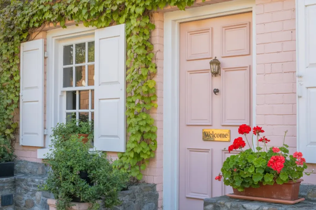 white shutters exterior color