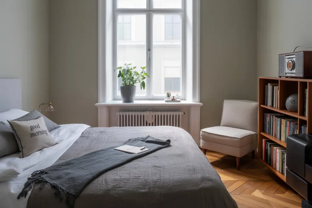 small bedroom clean
