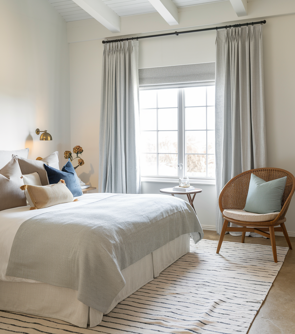 Modern Bedroom Curtain