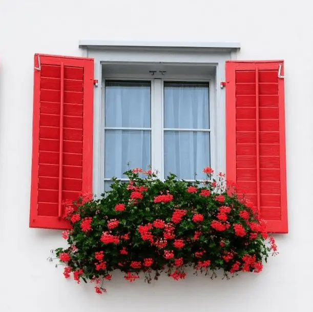 The Best 15+ Shutter Color Ideas You Will Love ! 4 Red Shutter Color