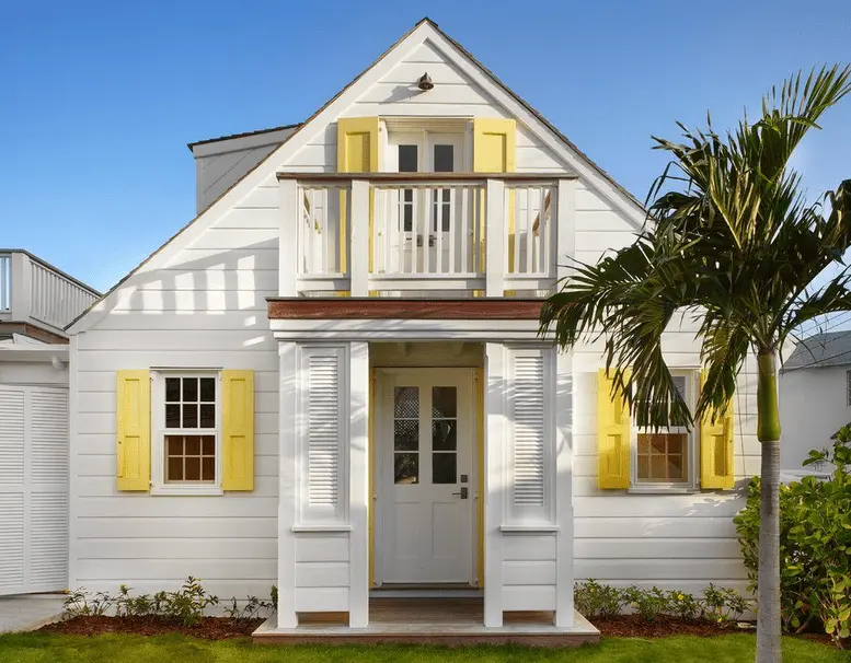 The Best 15+ Shutter Color Ideas You Will Love ! 7 Yellow Shutters color