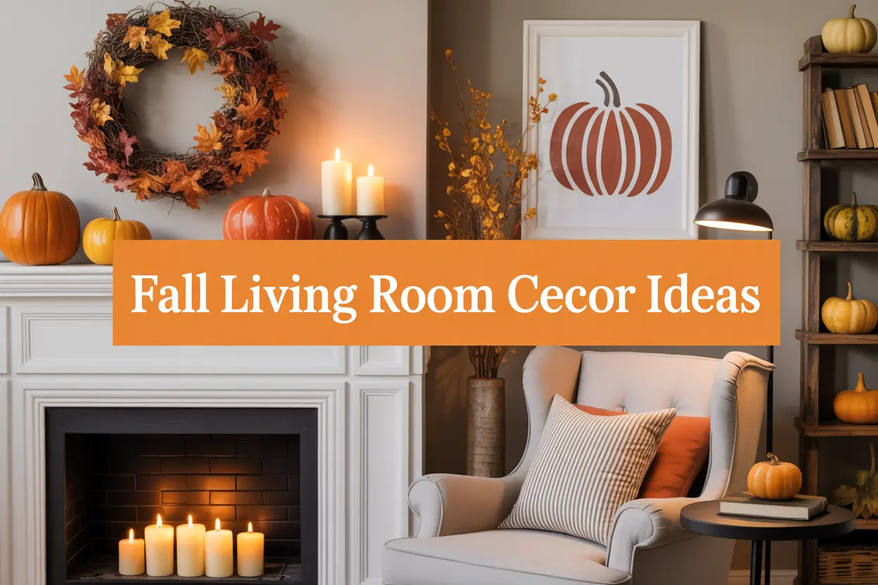🍂NEW!🍂 2025 Fall Living Room Decor Ideas You'll Love !