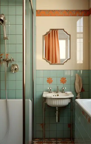 The Best 20+ Bathroom Remodel Ideas To Inspire You ! 14 A nostalgic bathroom