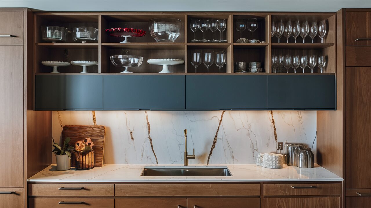 Space above the Kitchen Cabinets