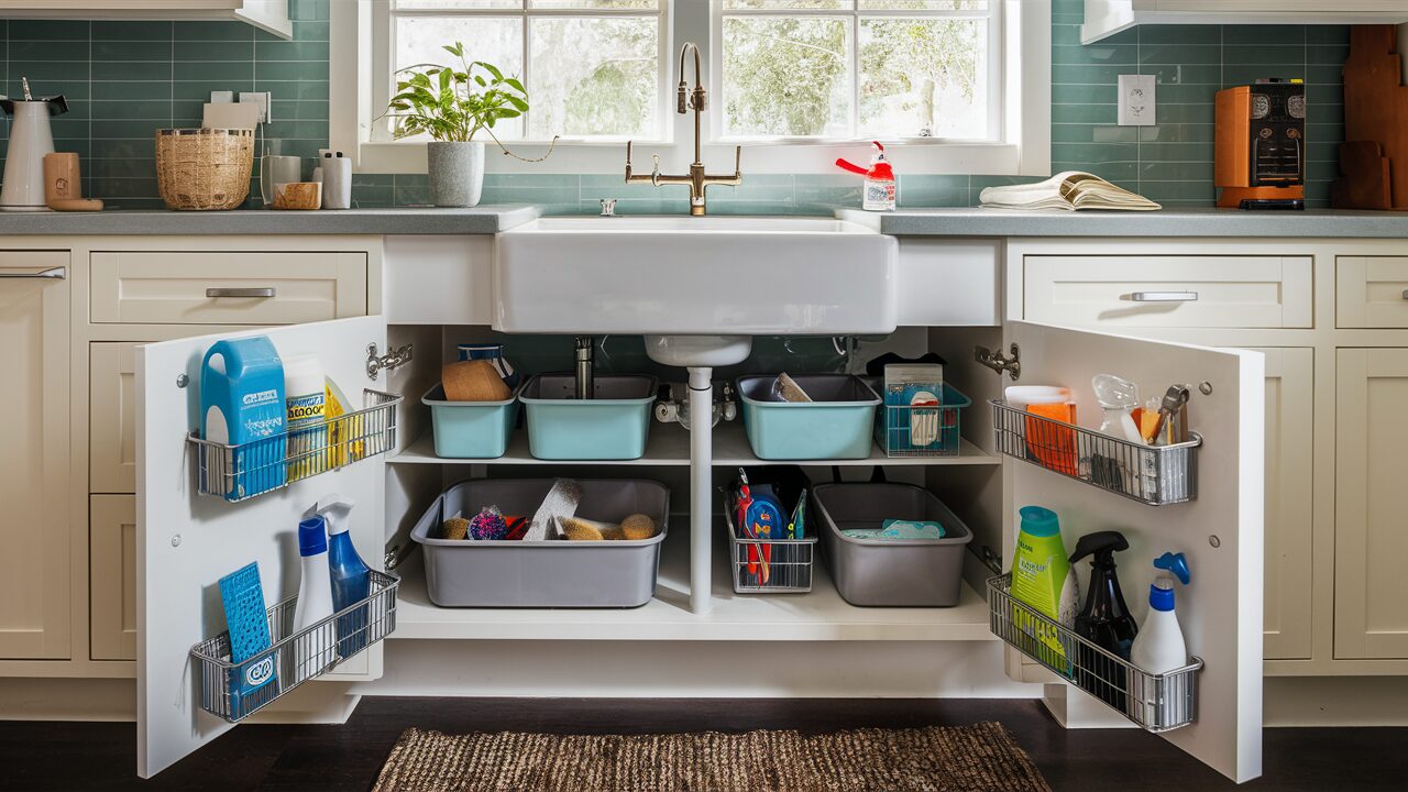 Under Sink Storage Ideas 