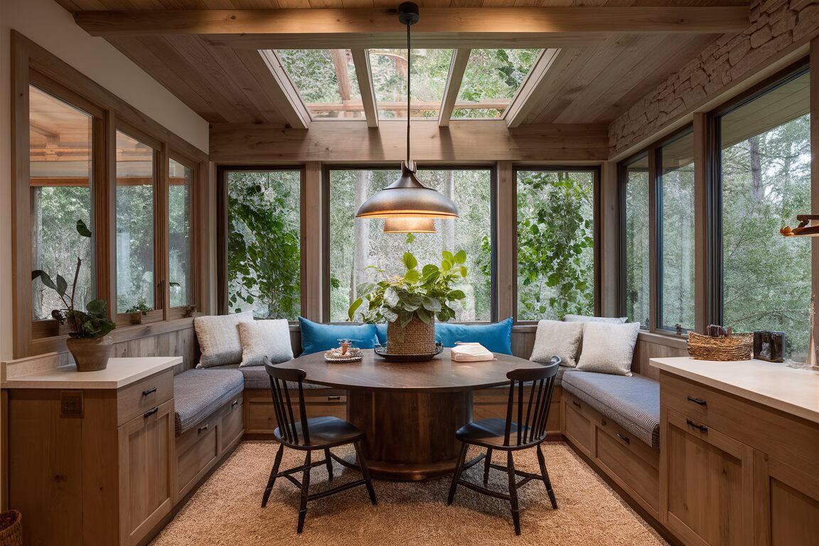 breakfast nook table
