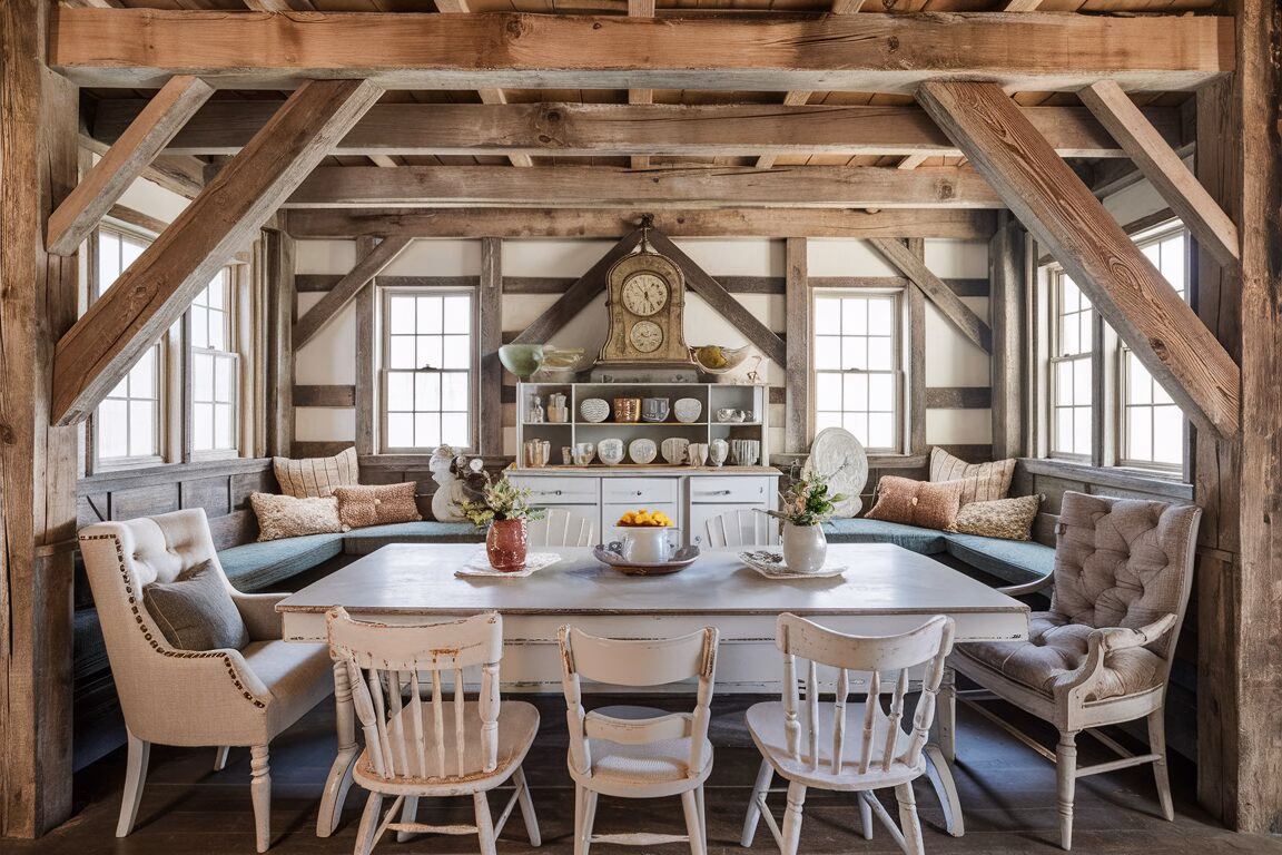 farmhouse style Breakfast Nook