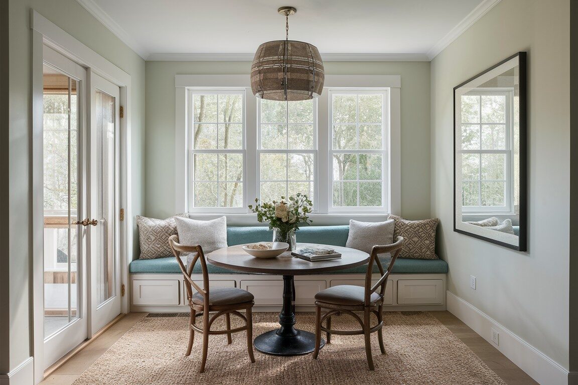 larger breakfast nook