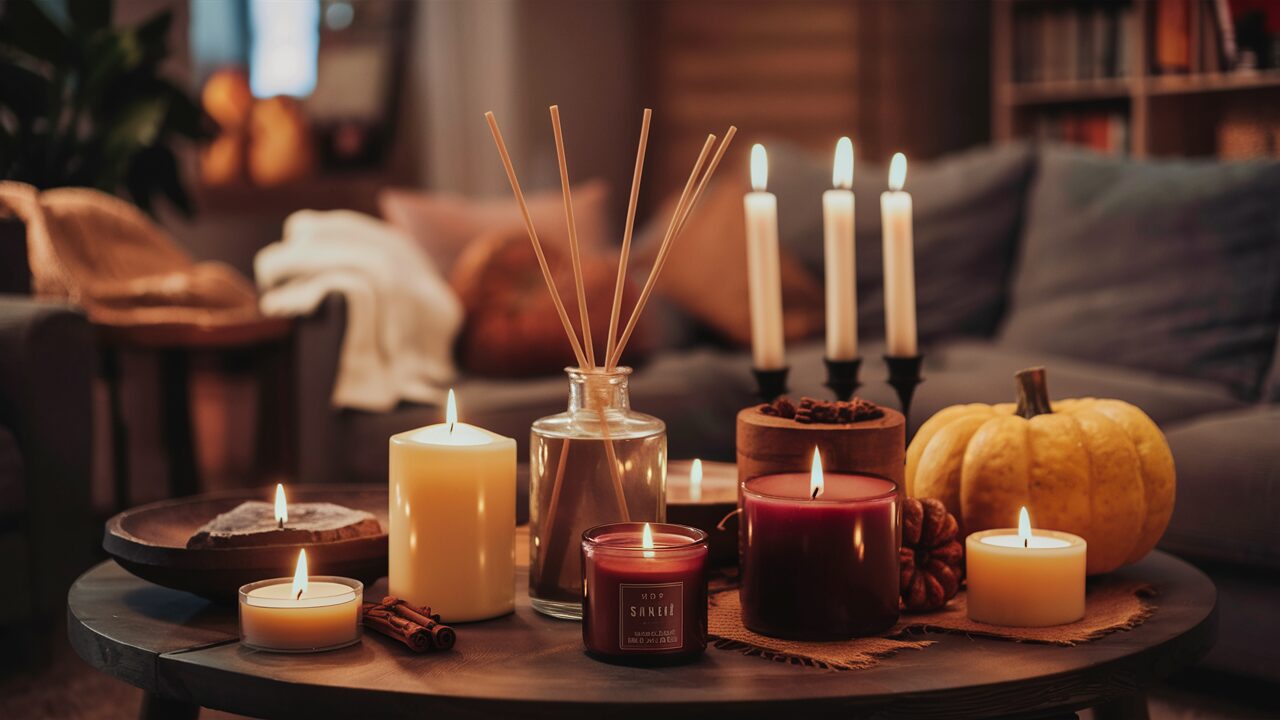 fall living room
